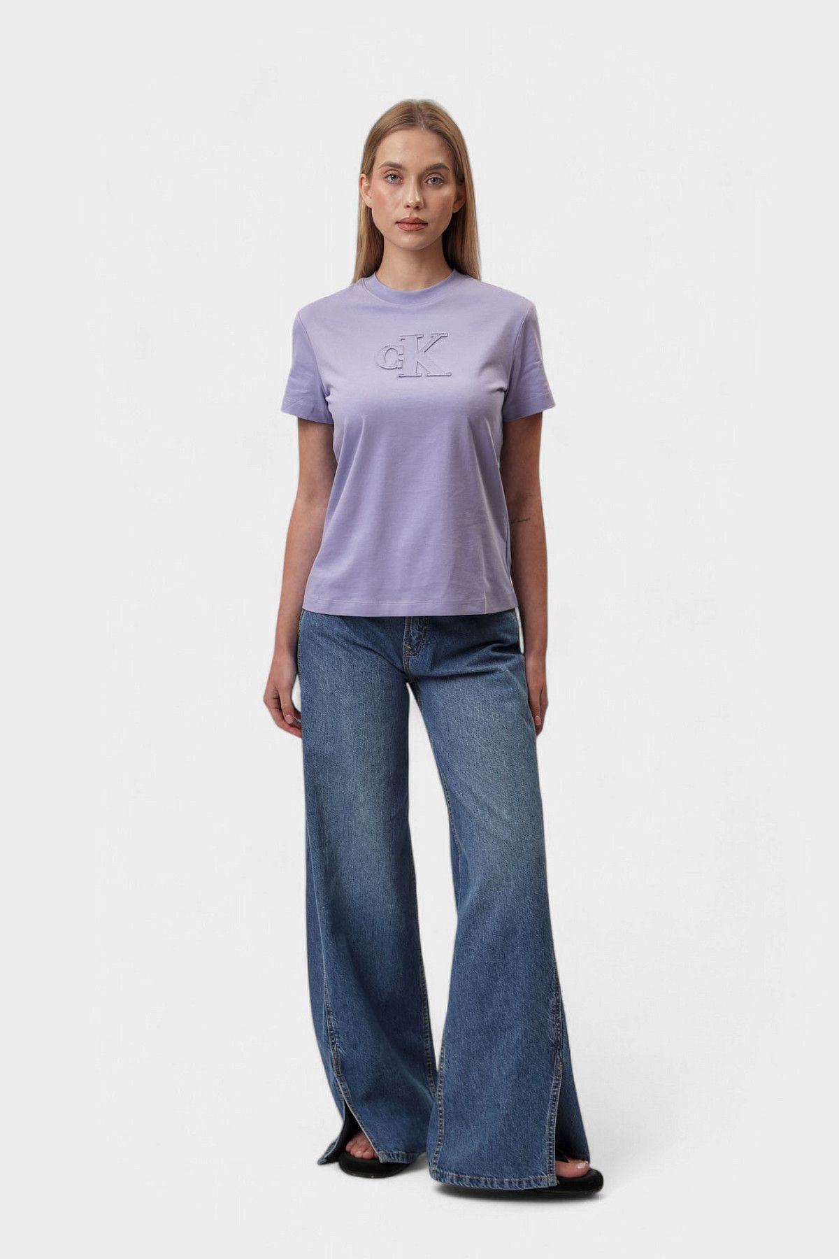 Футболка Calvin Klein Jeans Фиолетовый