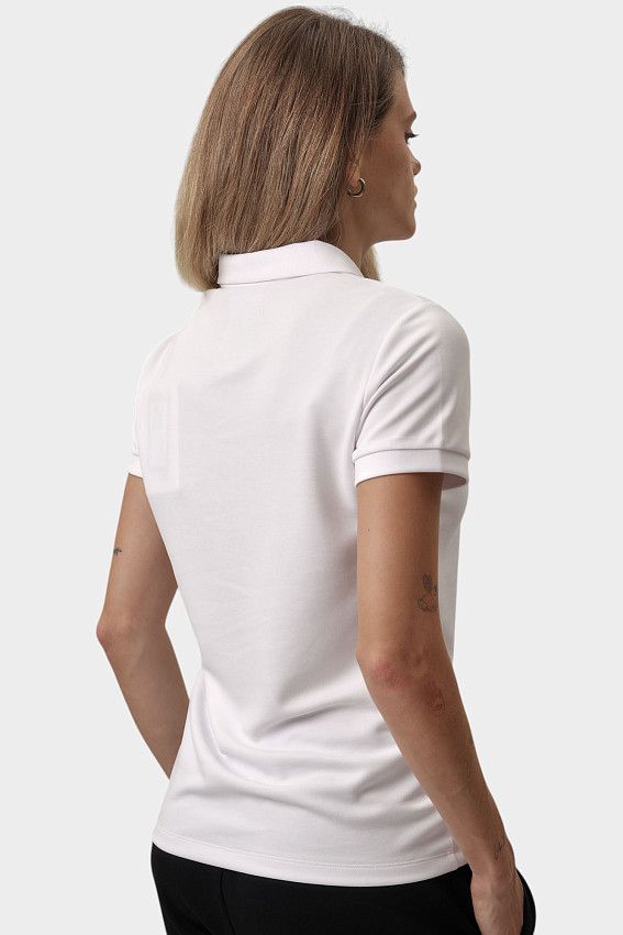 Поло EA7 Белый