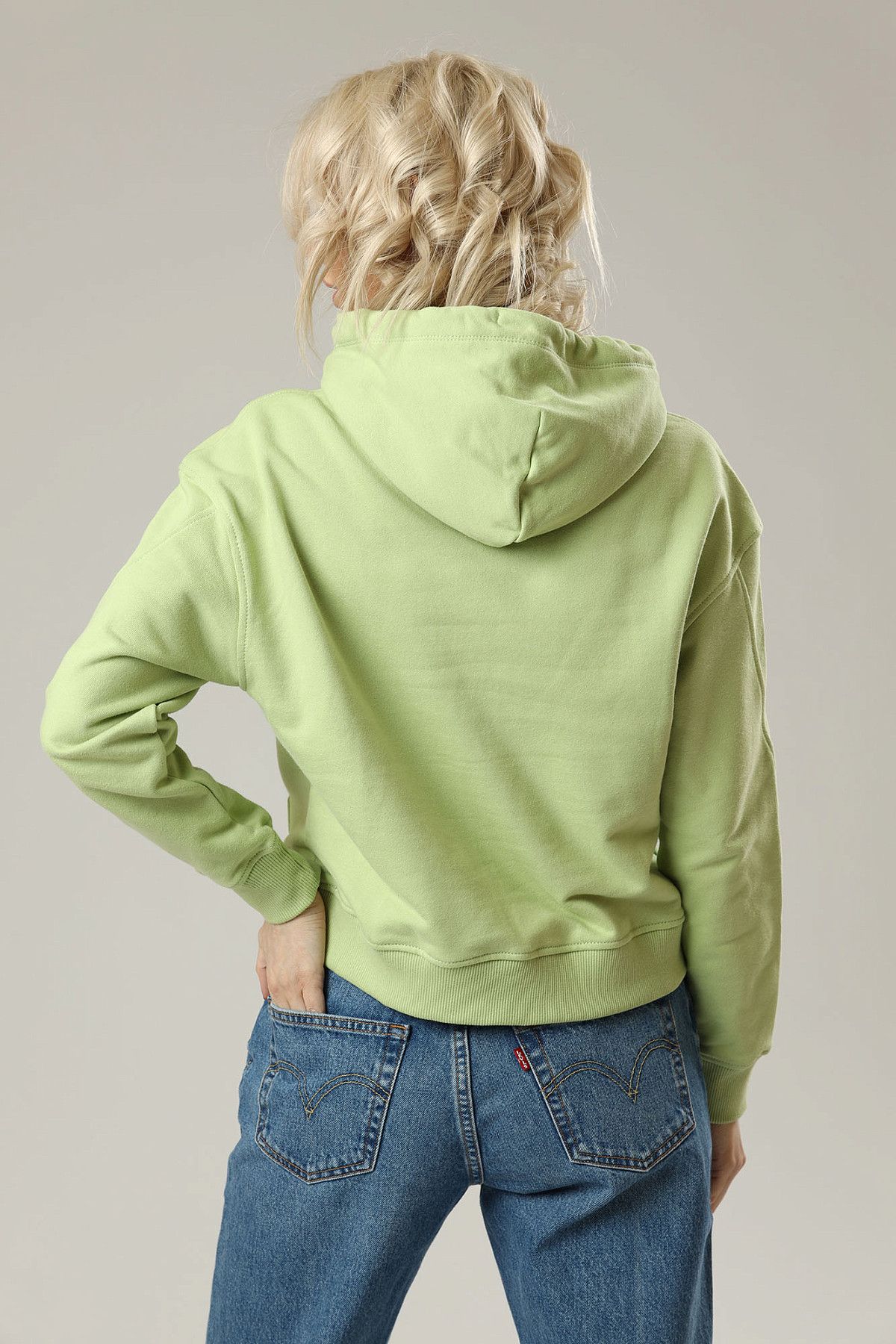 Худи Calvin Klein Jeans Зеленый