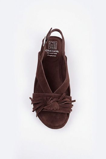 Сандалии из кожи Graciana
