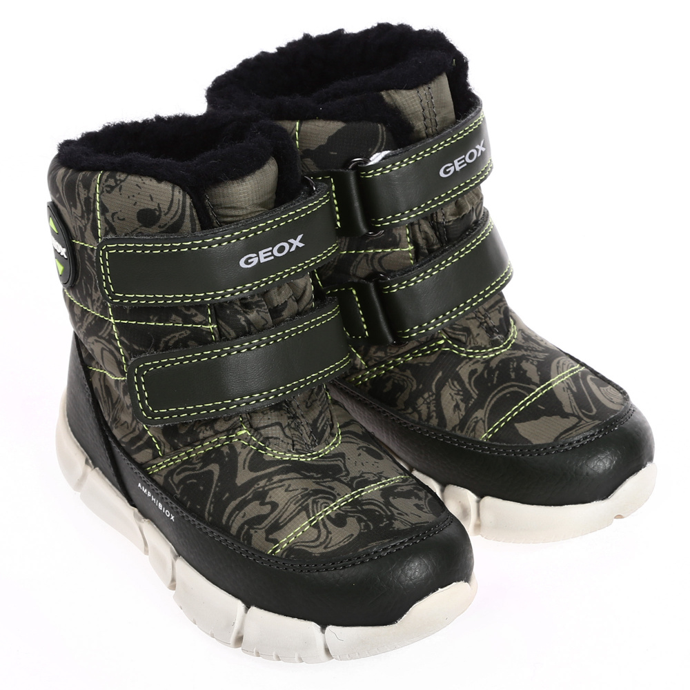 B163PD0MNBUC Сапоги Geox Зеленый