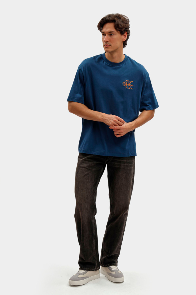 LV04RC856G Футболка Calvin Klein Jeans Синий