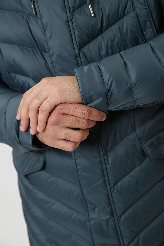Пальто пуховое Armani Exchange Черный