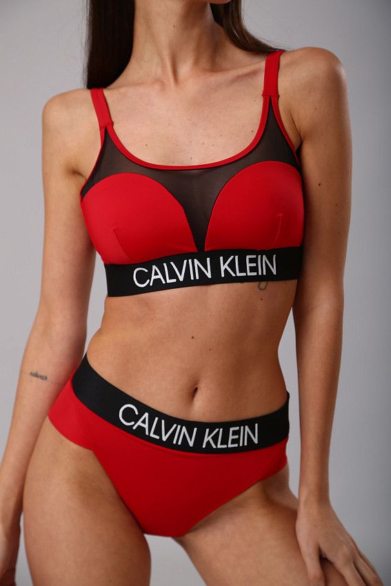 Верх от купального костюма Calvin Klein Underwear Черный