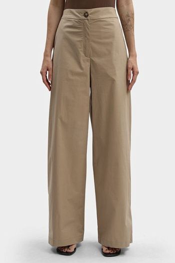 Брюки из хлопка Emporio Armani
