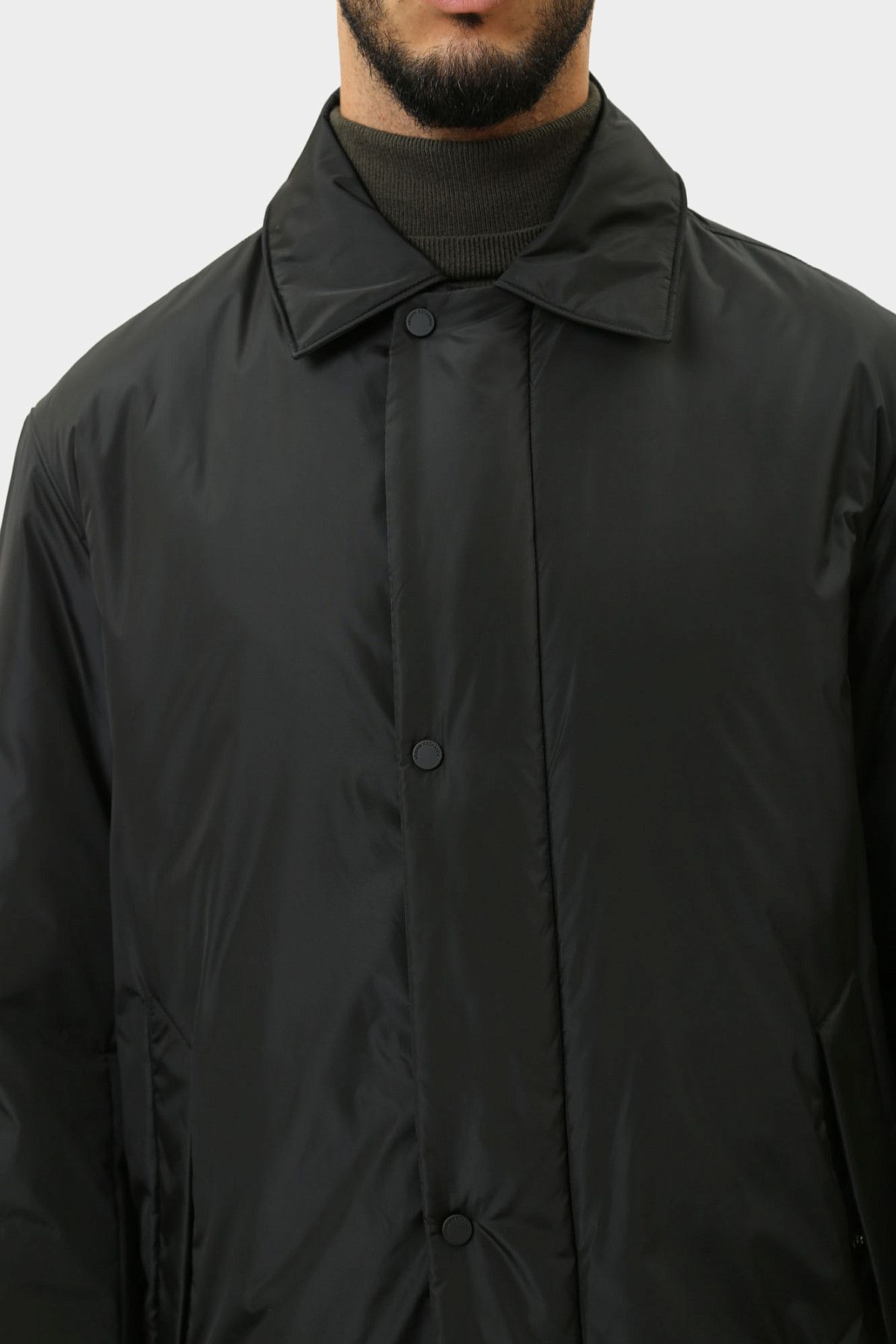 Тренч Armani Exchange Черный
