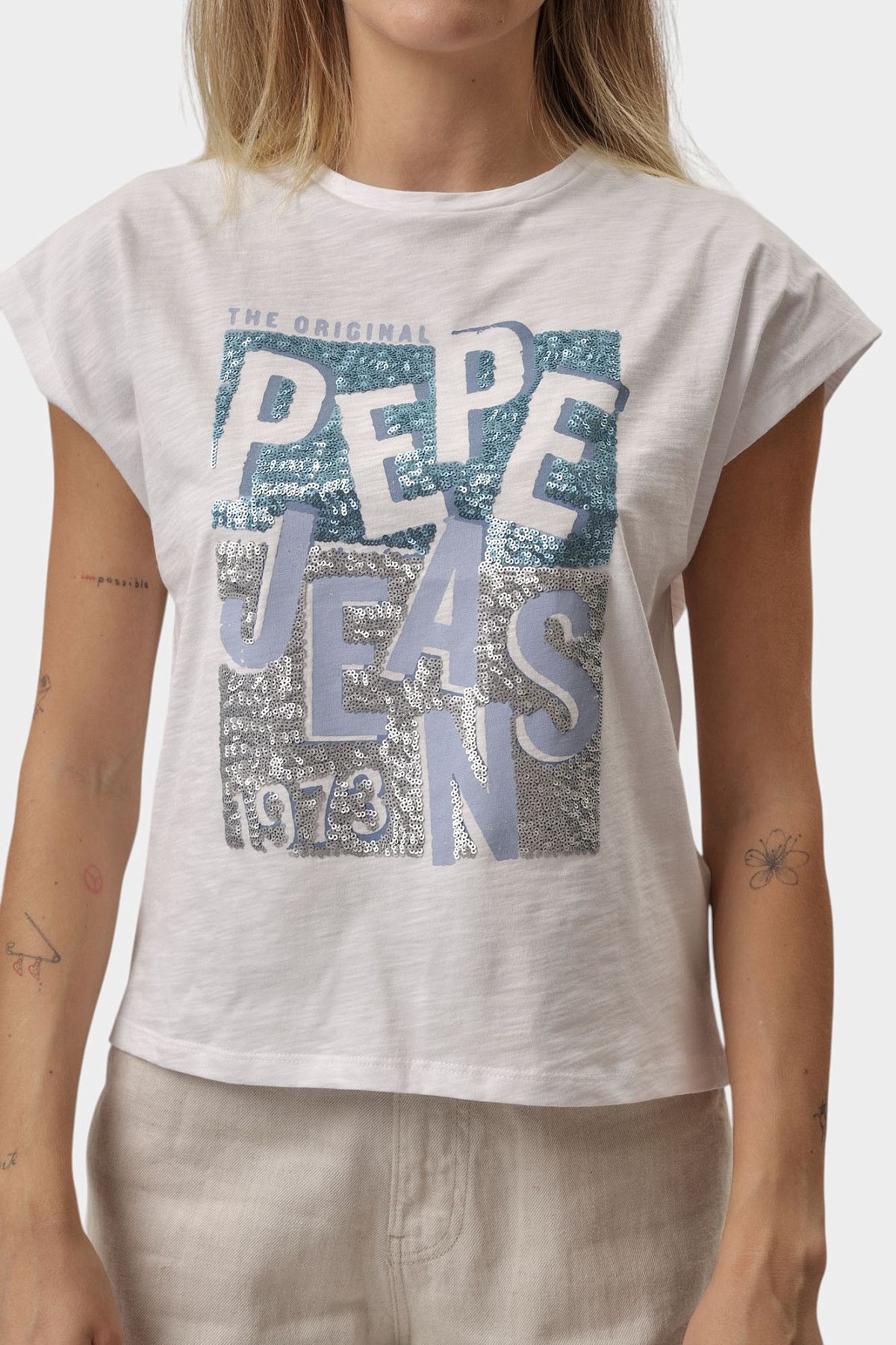 Футболка Pepe Jeans Белый