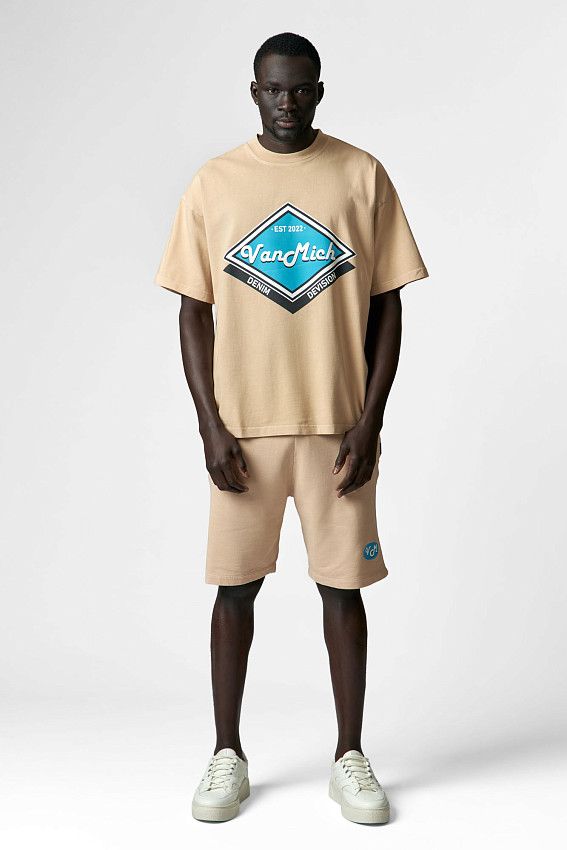 Футболка Van Mich Бежевый