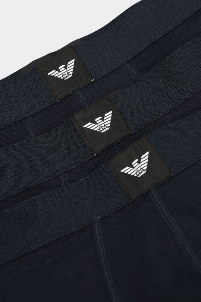 EM002205_AF14987_MB139_AR.BLU/AR.BLU/AR.BLU Трусы 3 шт Emporio Armani Синий