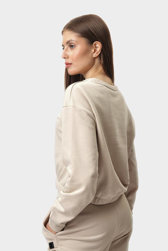 Свитшот Armani Exchange Молочный