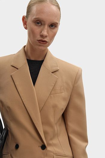 Пиджак коричневый Trussardi
