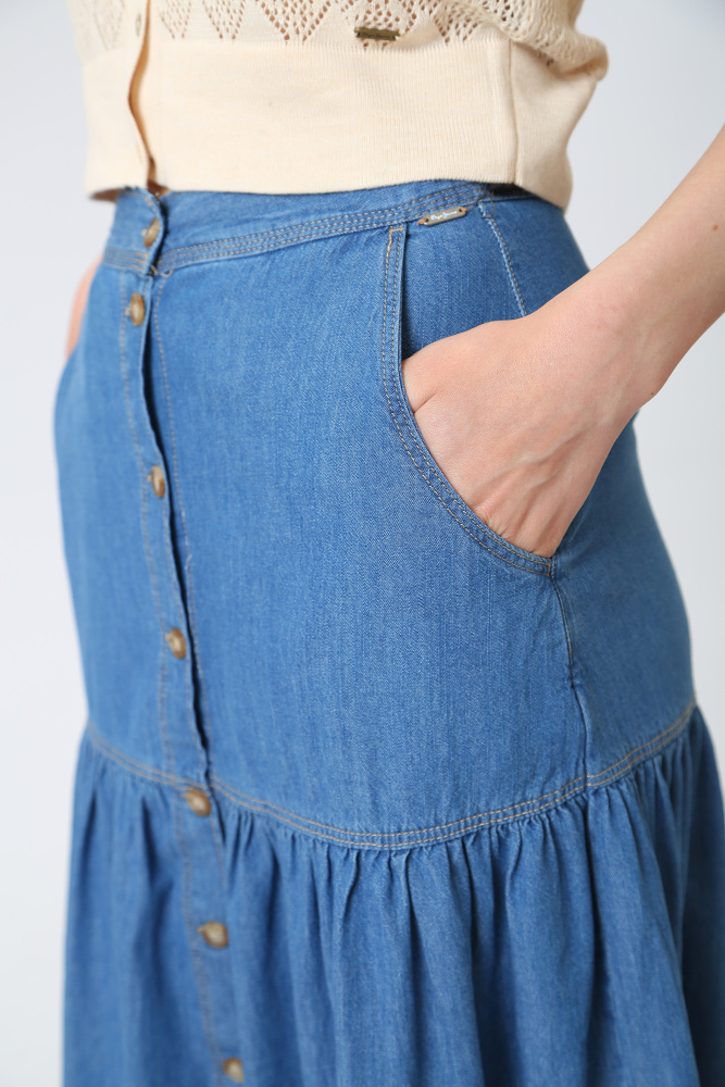 PL901049 юбка джинсовая pepe jeans 
