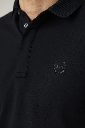 Поло с длинным рукавом Armani Exchange