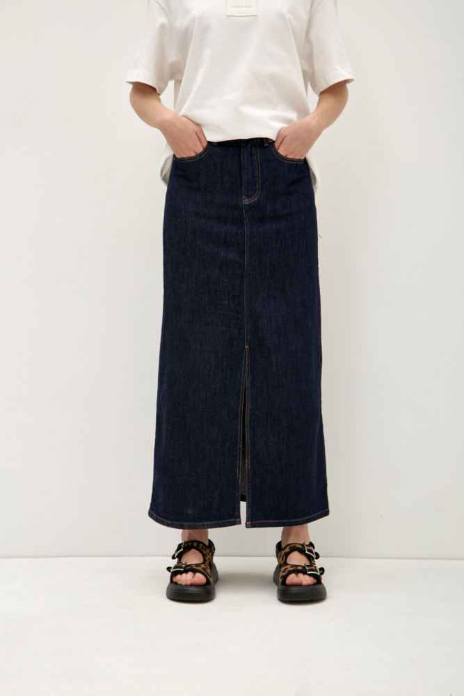 W-241-TK-56-1041 юбка джинсовая the hills 