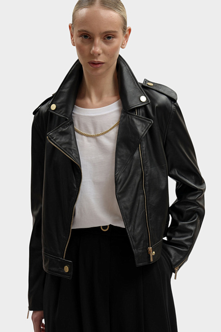 Куртка кожаная Armani Exchange