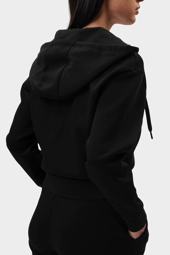 Толстовка с капюшоном Armani Exchange Черный