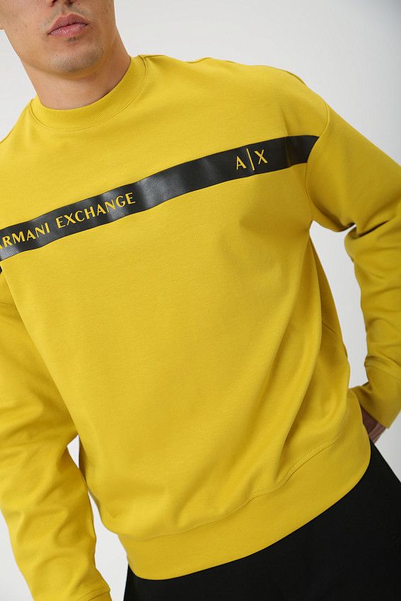 Свитшот Armani Exchange Желтый