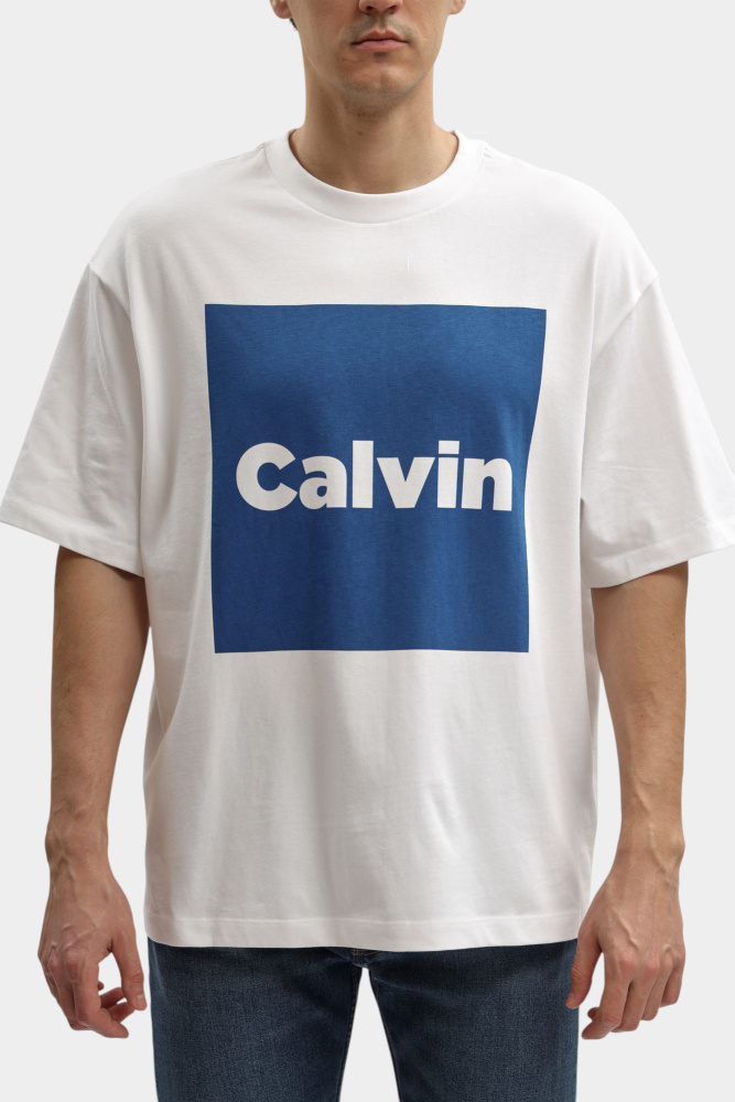 LV04RD813G Футболка Calvin Klein Jeans Белый