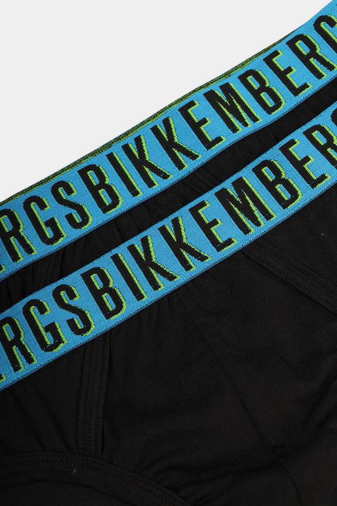 BKK52USP28BI Трусы 2 шт. Bikkembergs Черный