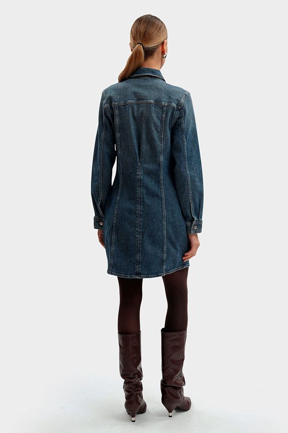 Платье джинсовое Calvin Klein Jeans Синий