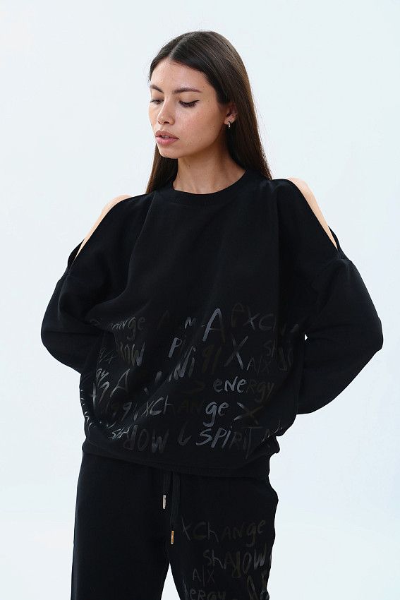 Свитшот Armani Exchange Черный