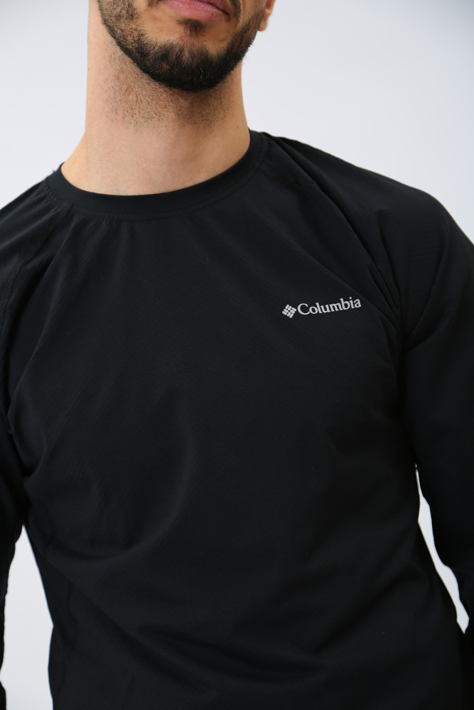 2012331 Джемпер термобелье M Omni-Heat Infinity Knit LS Crew Columbia Черный