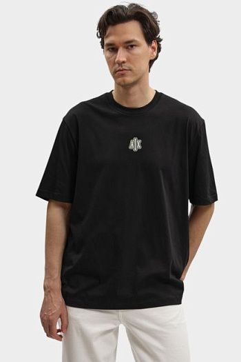 Футболка из хлопка Armani Exchange