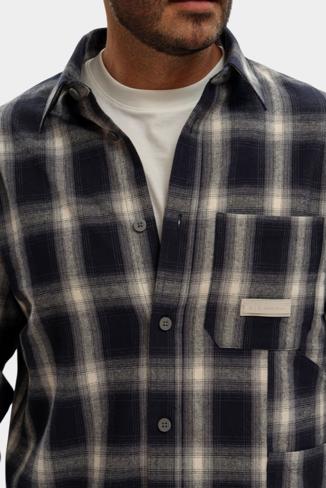 XM001149_AF16626 Рубашка Armani Exchange Синий