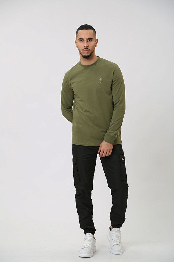 Лонгслив Karl Lagerfeld Зеленый