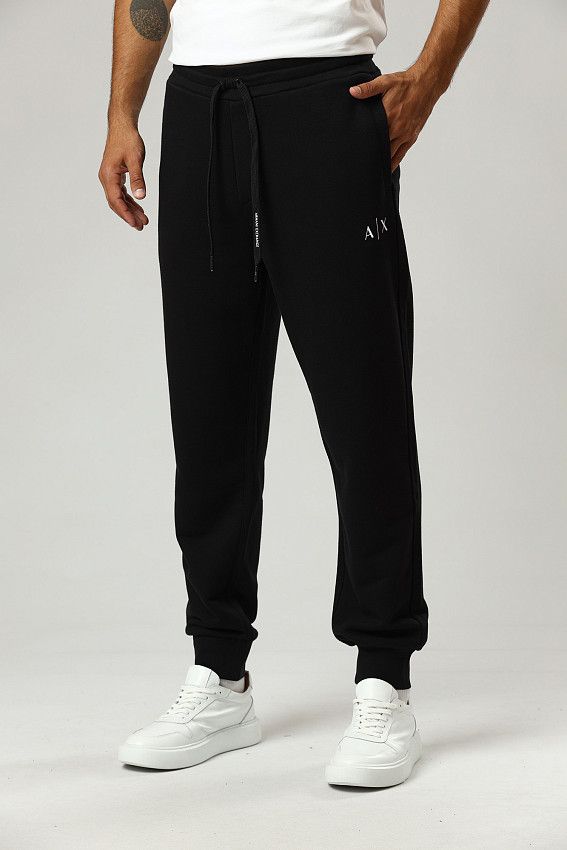 Брюки спортивные джоггеры Armani Exchange Черный