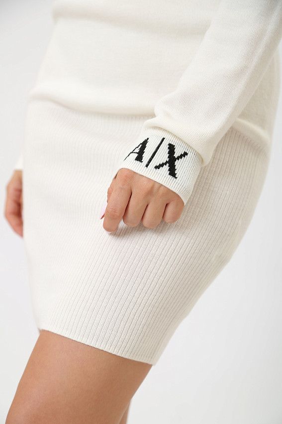 Платье д/р Armani Exchange Молочный
