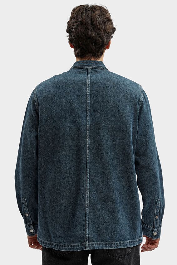 Рубашка джинсовая Pepe Jeans Синий