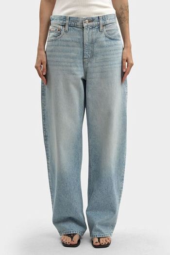 Джинсы широкие мом голубые Calvin Klein Jeans