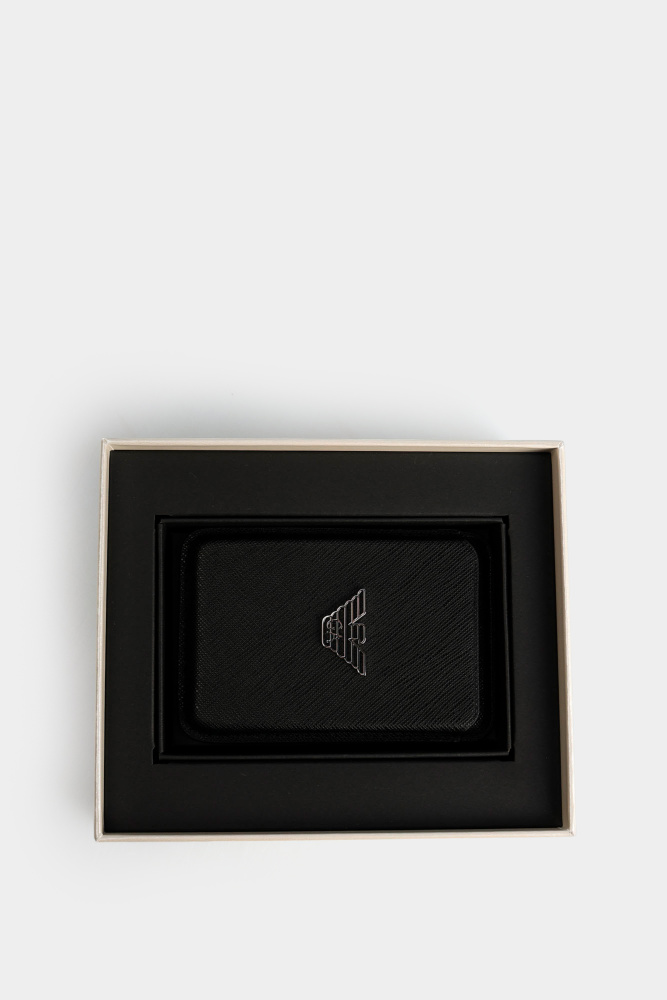 EM003599_AF13666 Картхолдер Emporio Armani Черный