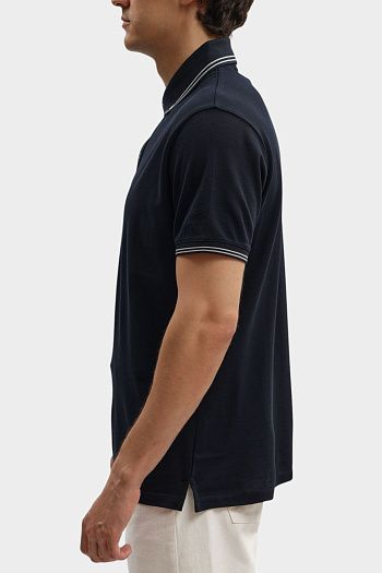Поло из хлопка Emporio Armani