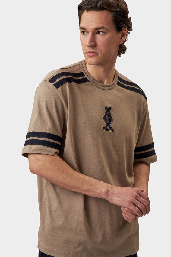 Футболка Armani Exchange Коричневый