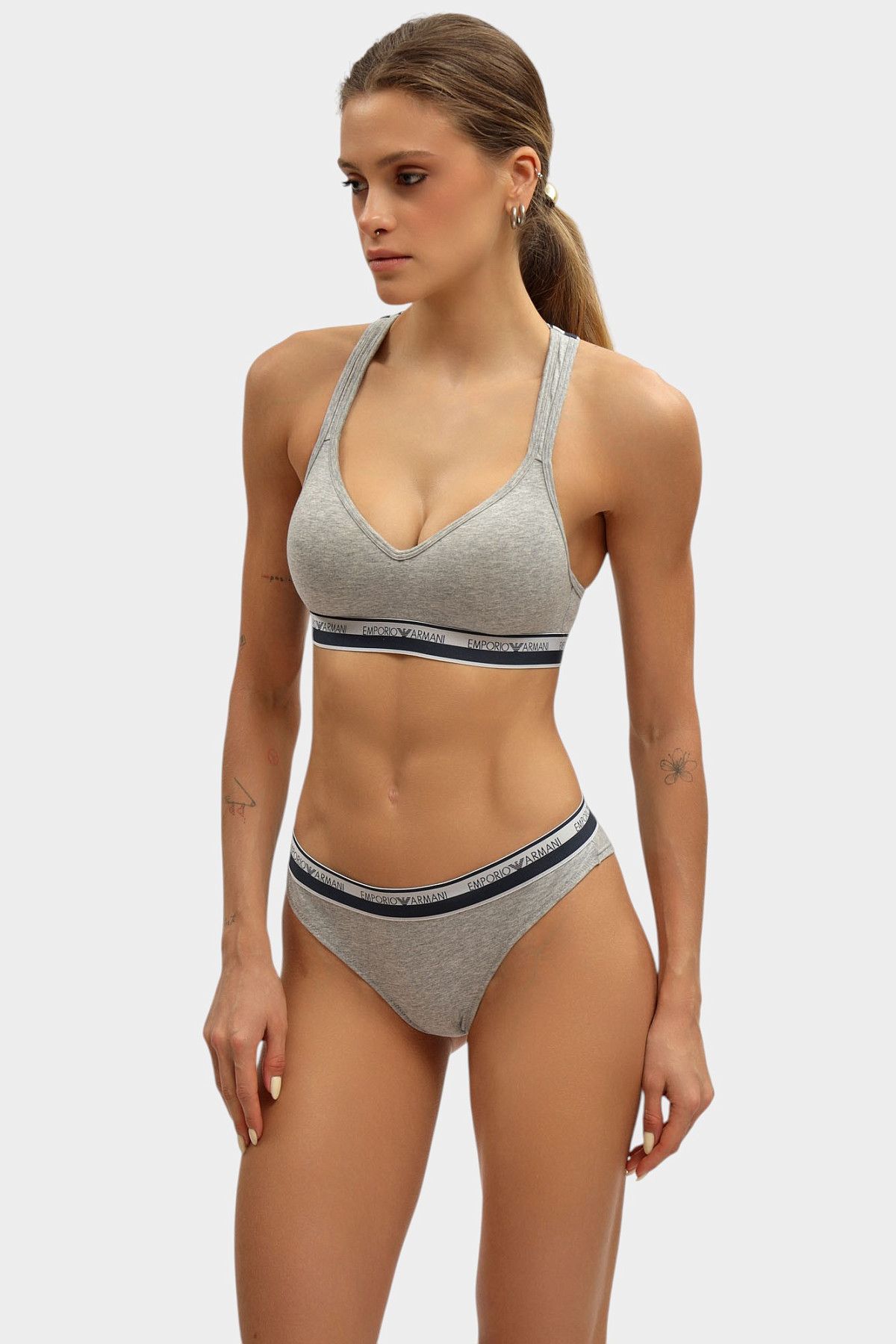 Трусы 2 шт Emporio Armani Серый