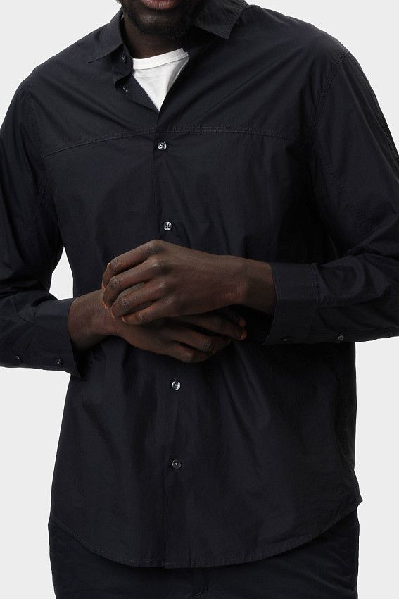 Рубашка с длинным рукавом Armani Exchange Синий