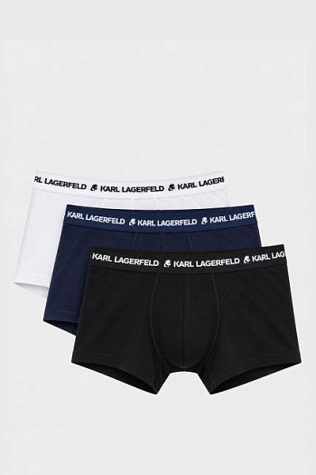 Трусы хлопковые черные Karl Lagerfeld