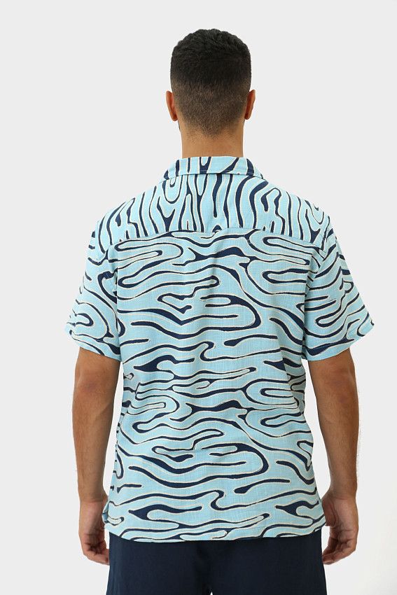 Рубашка Mustang Синий