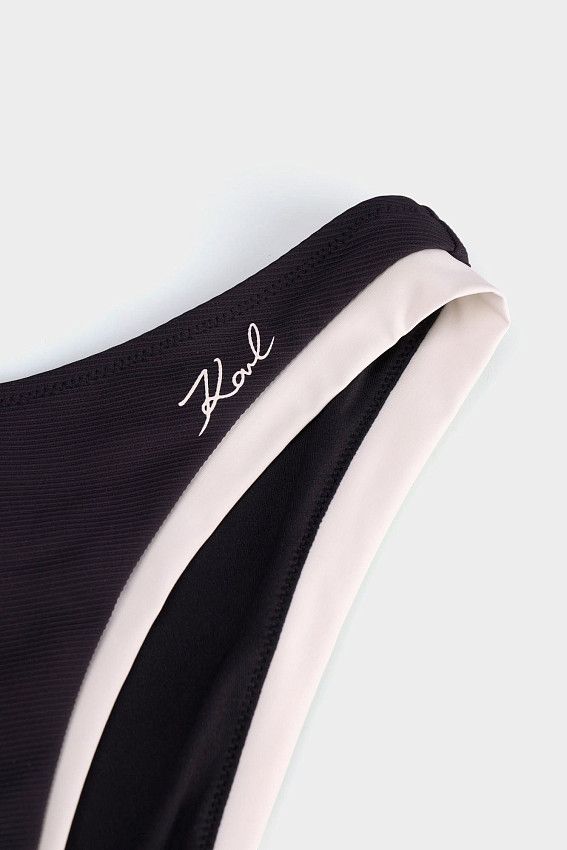 Низ от купального костюма Karl Lagerfeld Черный