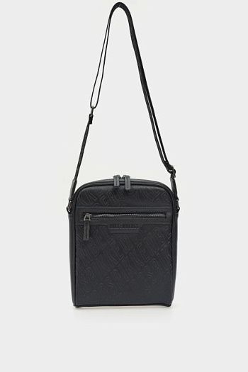 Сумка на плечо черная Bikkembergs