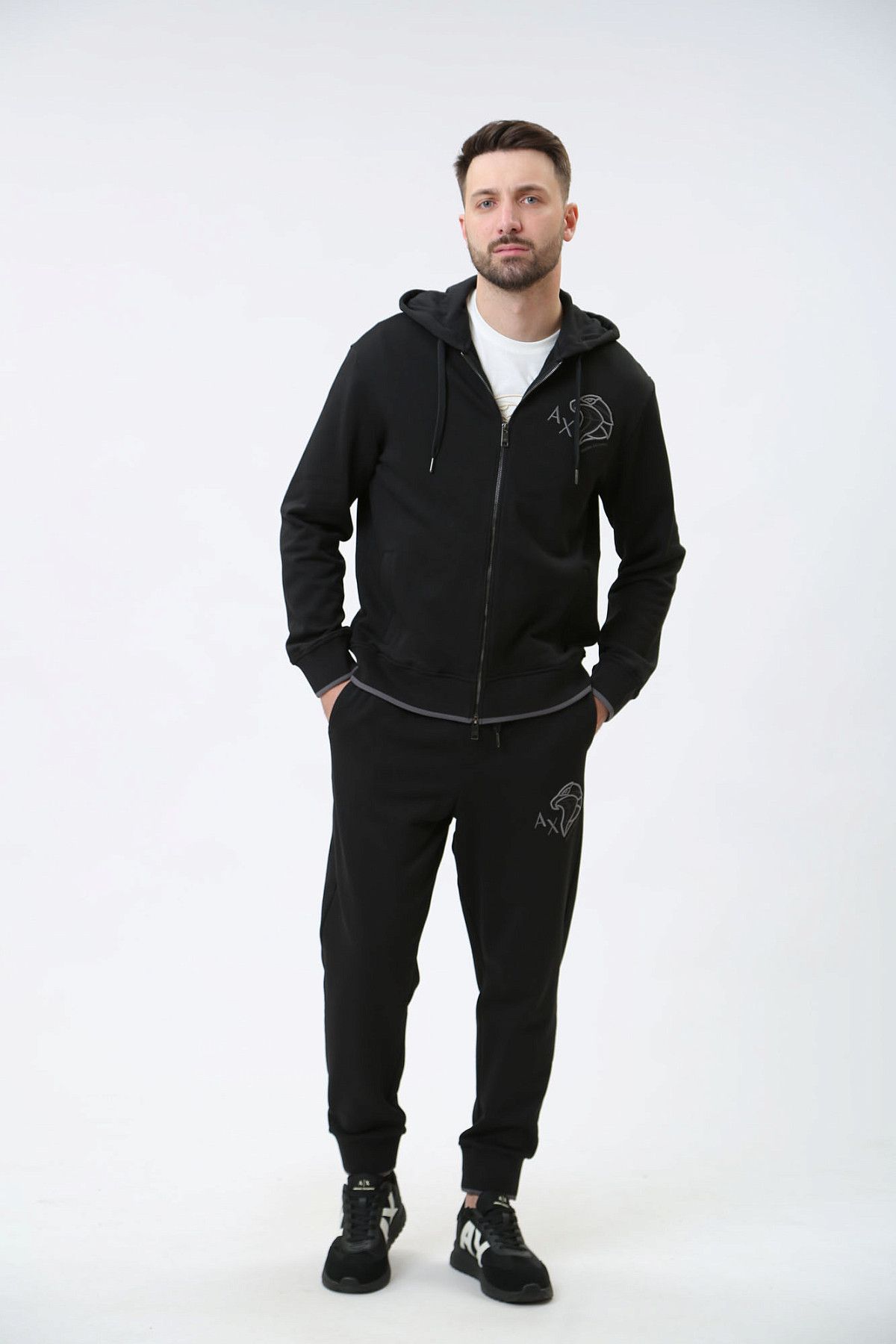 Брюки спортивные Armani Exchange Черный