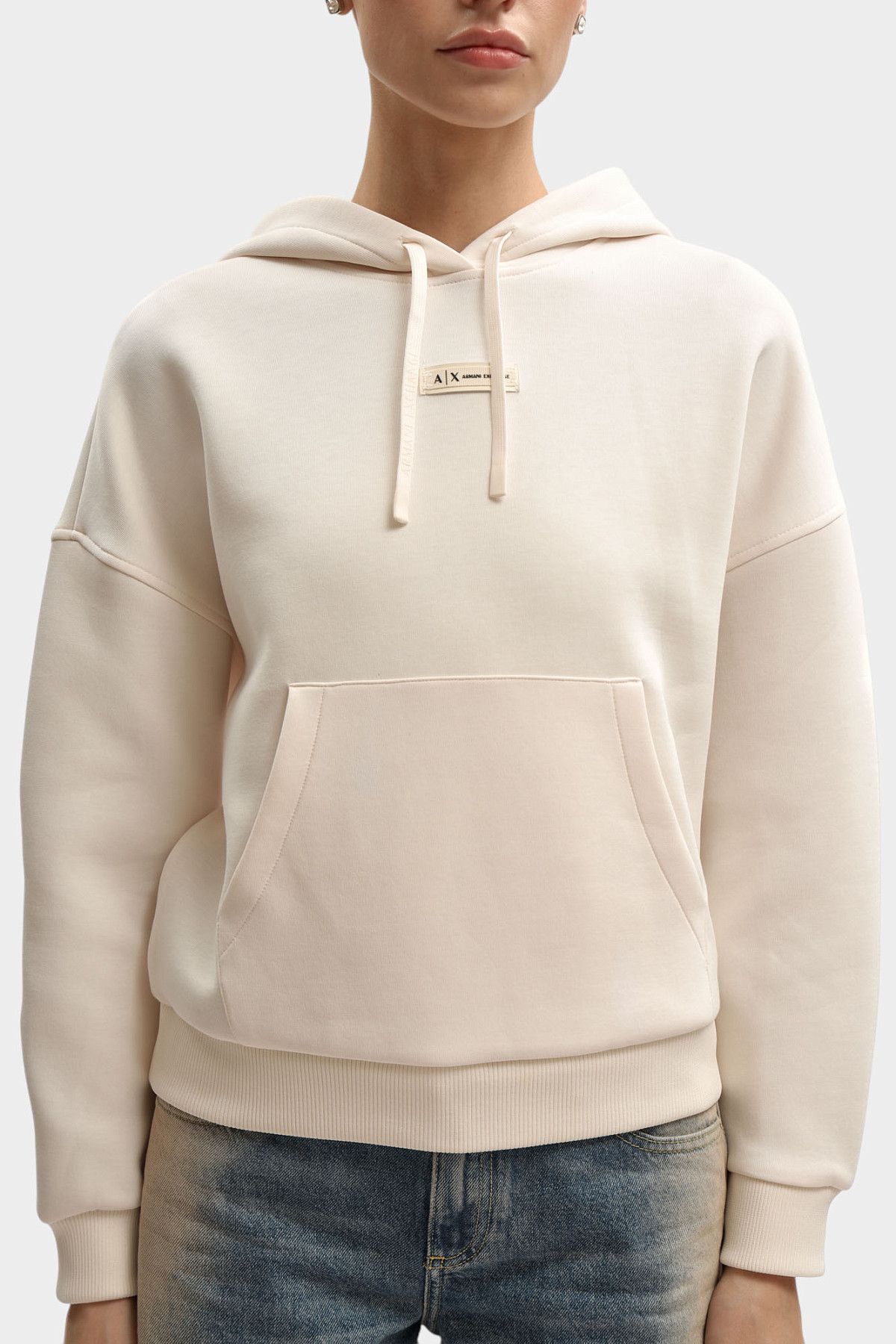 Худи Armani Exchange Белый