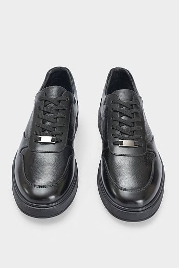 Кеды черные кожаные Marc Cony