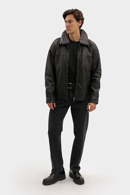 Куртка кожаная Mustang