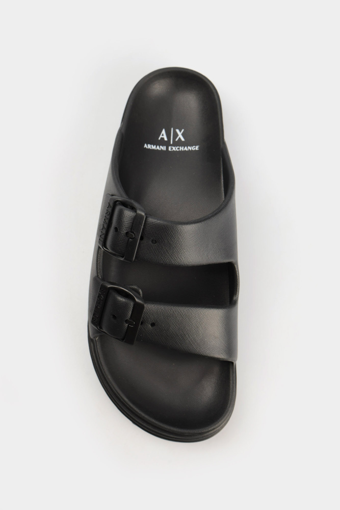 XDP043_XV821 Шлепанцы Armani Exchange Черный