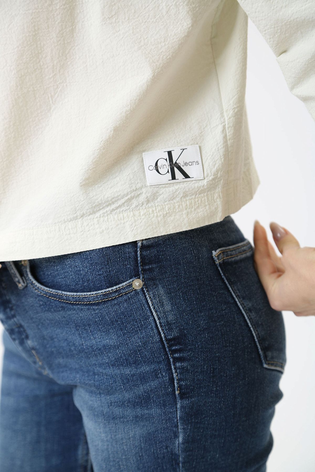Рубашка Calvin Klein Jeans Белый