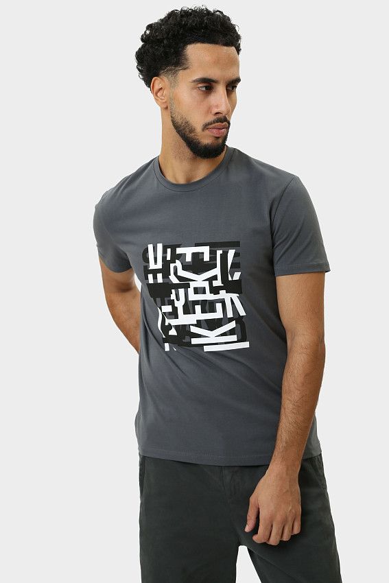 Футболка Bikkembergs Серый