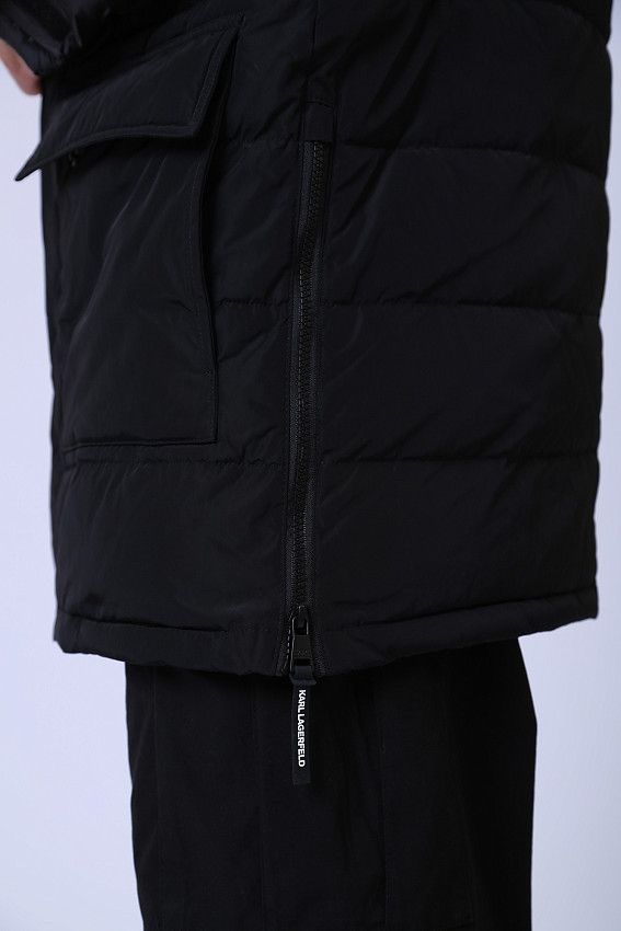 Пальто пуховое Karl Lagerfeld Черный